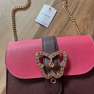 Coach Gemma Crossbody Color Block  Purse